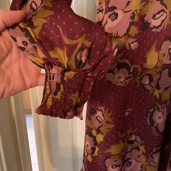 FREE PEOPLE • Women’s Morning Light Printed Mini Dress Size 2 - Picture 5 of 5